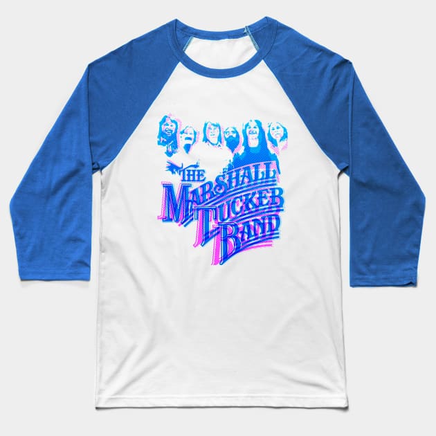 marshall tucker band Baseball T-Shirt by HAPPY TRIP PRESS